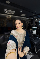 IVORY PINK RESHAM