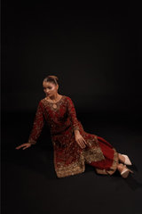Crimson Arabesque