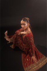 Crimson Arabesque