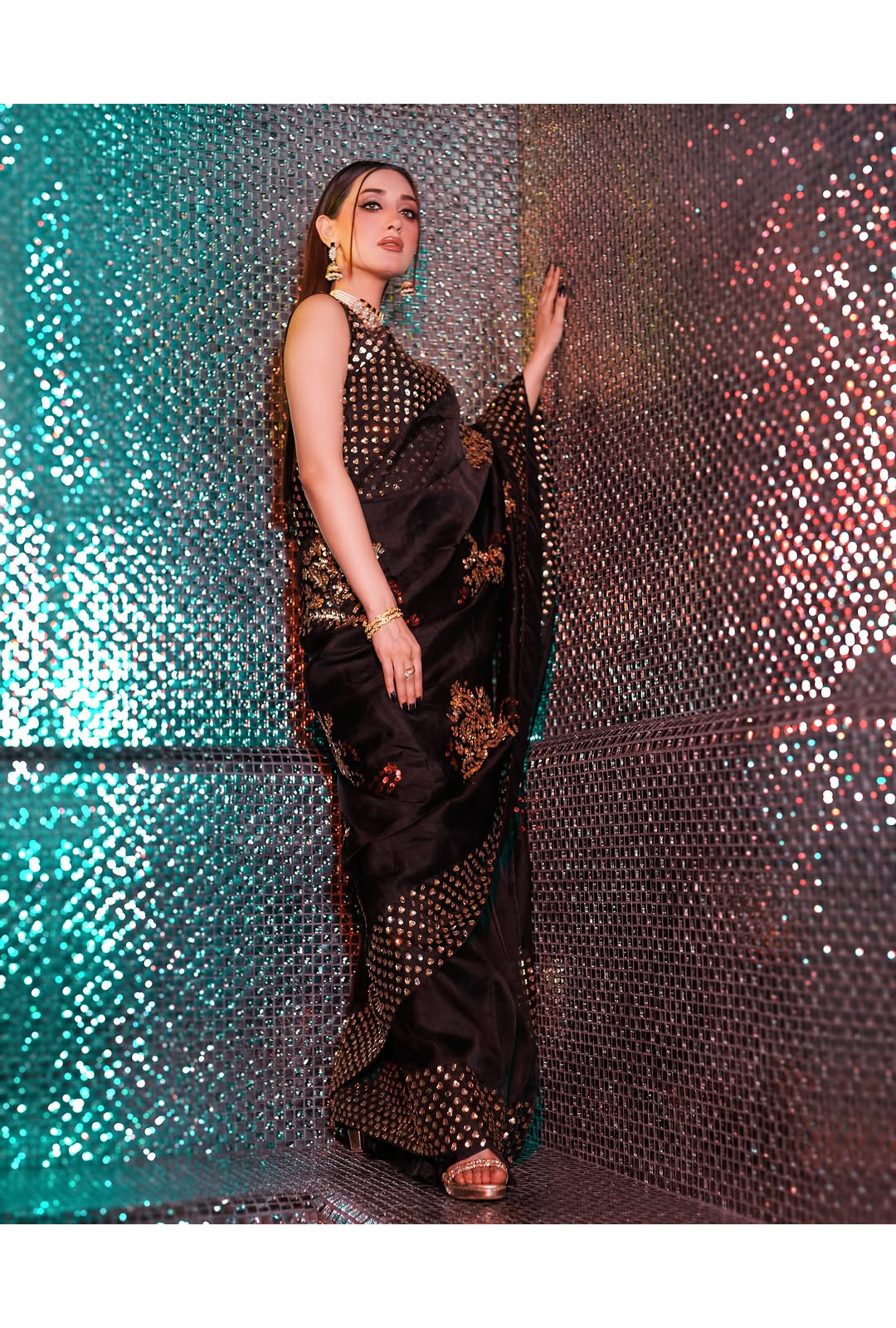 BLACK EMBELLISHED