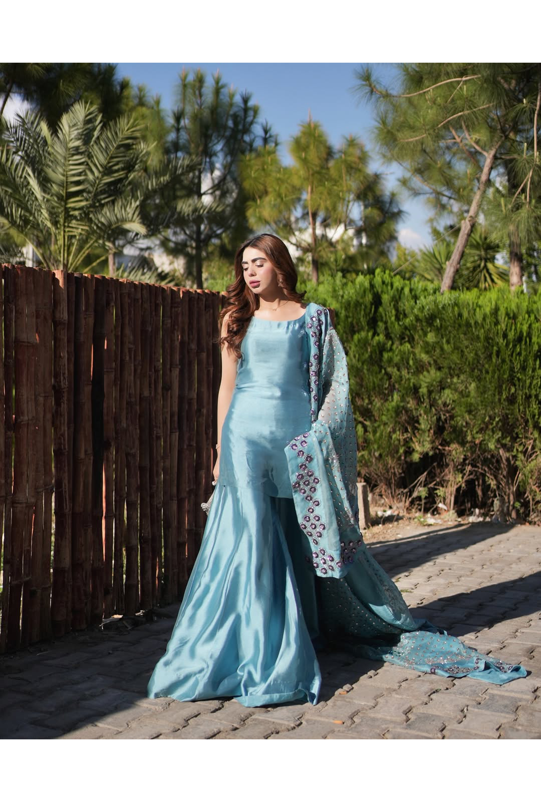 AQUA HEAVY DUPATTA