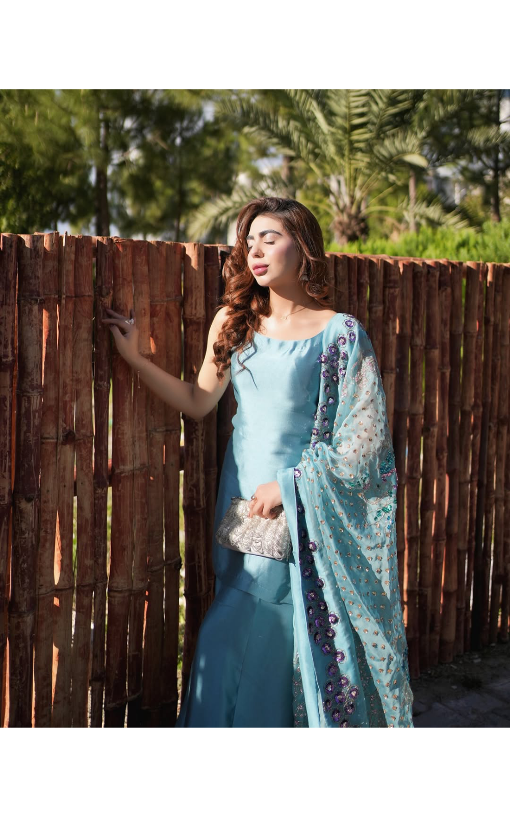 AQUA HEAVY DUPATTA
