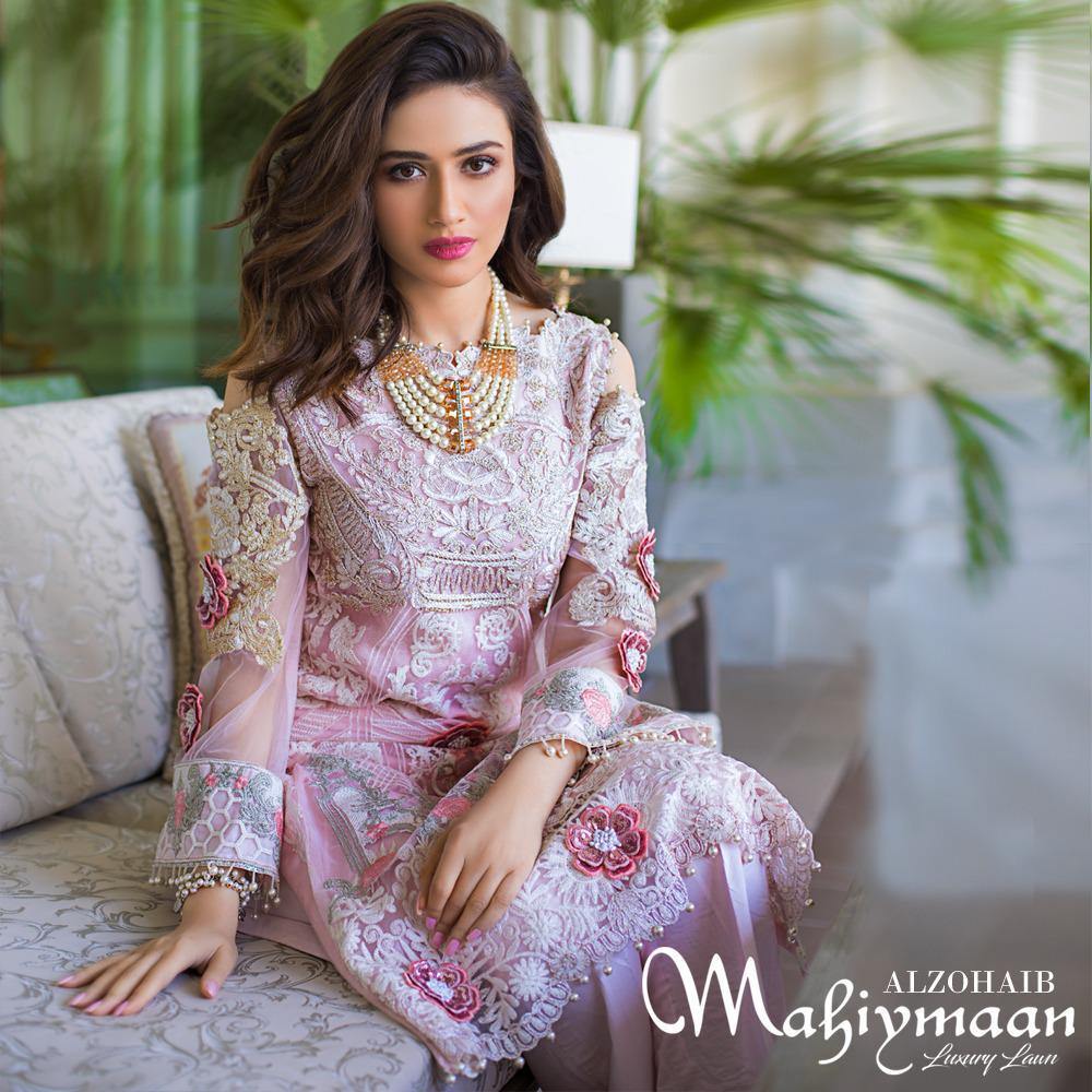 New Pakistani Summer Lawn Dresses Collection 2021 - Usama Silk