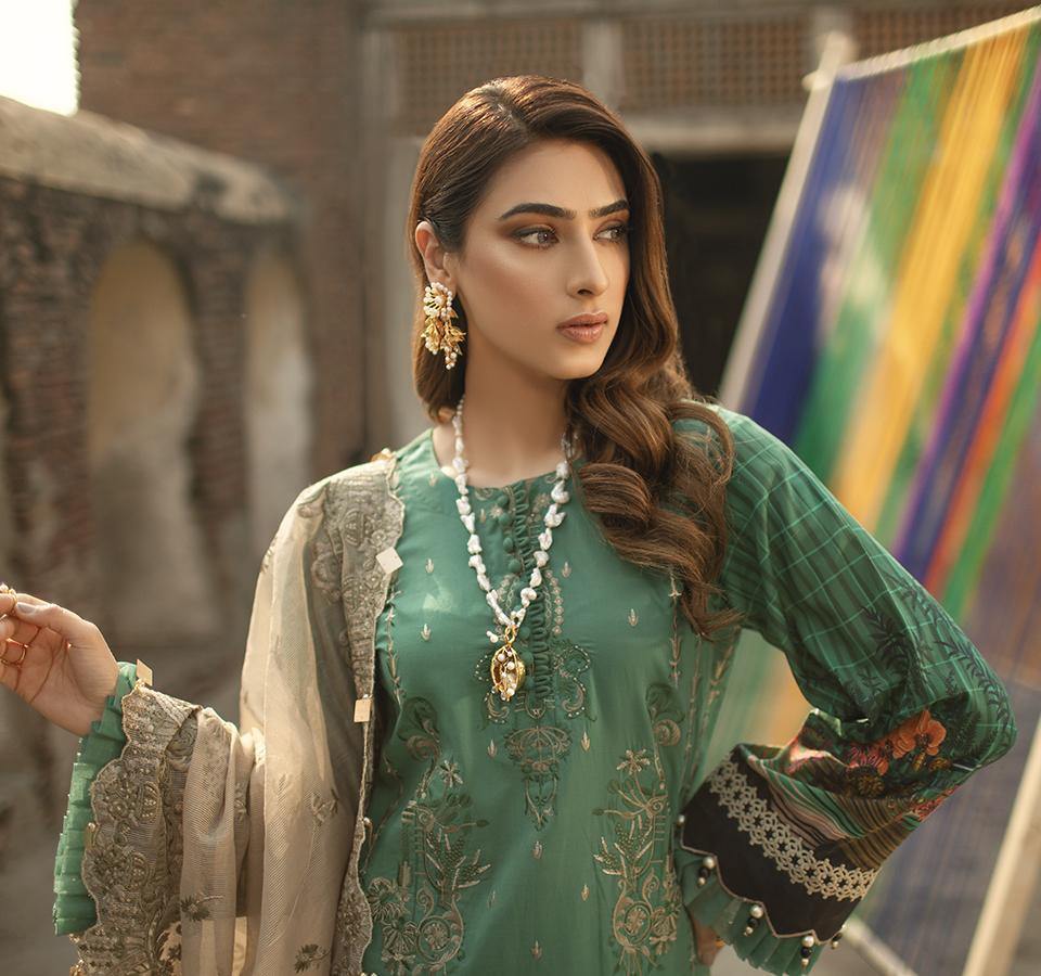 Pakistani Designer Suits Boutique in Islamabad - Usama Silk