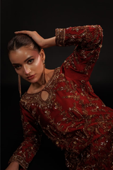 Crimson Arabesque
