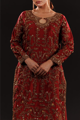 Crimson Arabesque