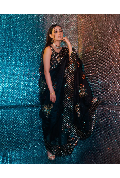 BLACK EMBELLISHED