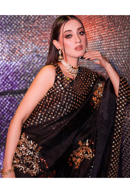 BLACK EMBELLISHED