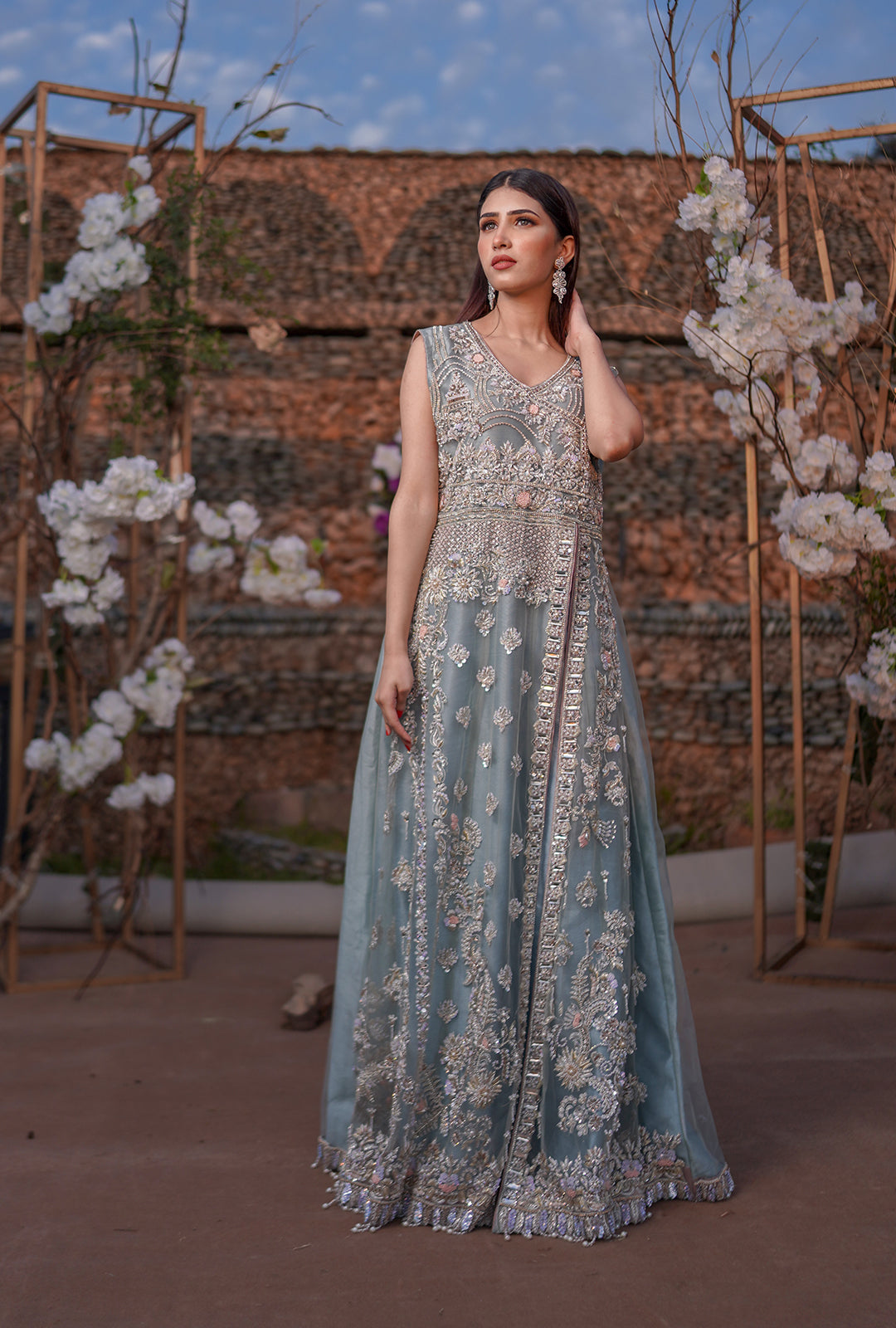 SEA BLUE HAND WORK MAXI-USC-85