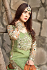 PISTA GREEN HAND WORK SHIRT-USC-79